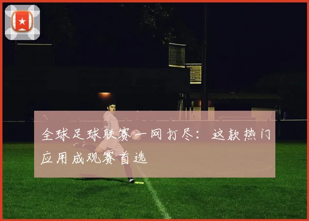 全球足球联赛一网打尽:这款热门应用成观赛首选